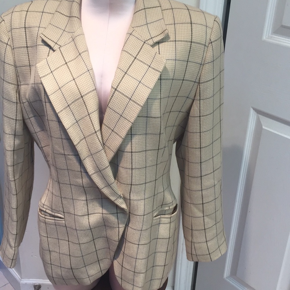 Vintage Jones wearChecked Jacket